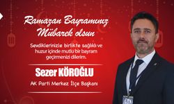 Sezer Köroğlu, Ramazan Bayramı'nı kutladı