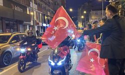 Zonguldak Rider’s Motosiklet Kulübü'nün korteji ilgi gördü