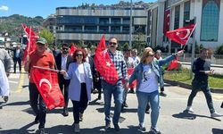 Kozlulular 19 Mayıs için yürüdü...