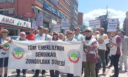 Emekli ayaklandı: Sefalet ve açlık için yürüdüler