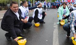 GMİS, İstanbul'da Türk-İş'in mitinginde en önde yer aldı