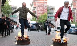 'Hıdırellez ateşi' Devrek’te yakıldı