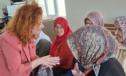 CHP Kozlu örgütü, köylerdeki anneleri unutmadı