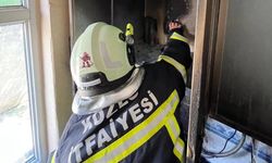 Mutfakta çıkan yangın ekipleri harekete geçirdi