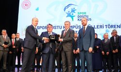 BEU, 'Spor Dostu Kampüs Projesi’nde başarıya imza attı