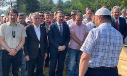 Şehit babası Ali Eroğlu, son yolculuğuna uğurlandı
