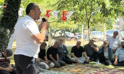Divan toplantısı Kent Ormanı'nda yapıldı