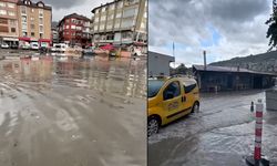 İlçe merkezi yalnızca 15 dakikada göle döndü