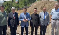 Yayla Okulu inşaatında fore kazık çalışmaları başladı