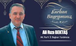 Ali Rıza Bektaş'tan Bayram Mesajı