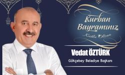 Vedat Öztürk'ten Bayram mesajı