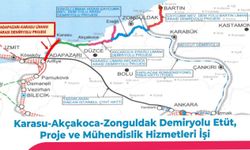 Karasu-Akçakoca-Zonguldak Demiryolu hattında önemli gelişme