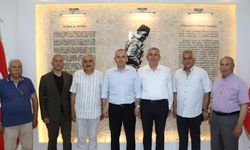 Tayfun Demir'den Kaymakam ve Belediye Başkanı'na ziyaret