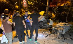 Otomobil, park halindeki 3 araca çarptı; alkollü sürücü yaralı