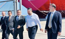 Oruç Baba İnan, Filyos Gaz Sahası'nda incelemelerde bulundu