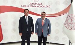 BEÜ Rektörü Özölçer’den İl Milli Eğitim Müdürü Keskin’e hayırlı olsun ziyareti
