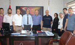 Sağlık-Sen'den Mustafa Gün'e 'Hayırlı olsun' ziyareti