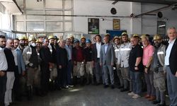 CHP Grup Başkanvekili Gökhan Günaydın, TTK Üzülmez Müessese Müdürlüğü'nü ziyaret etti