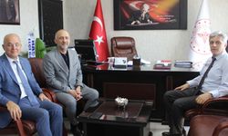 TSO Başkanı Metin Demir’den İl Sağlık Müdürüne hayırlı olsun ziyareti