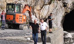 Zonguldak’ta Liman Caddesi'nde Çevre Düzenleme Çalışmaları Sürüyor