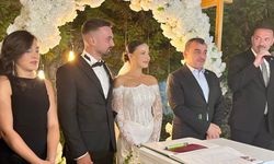 Duhan Aygün ile Seren Alkan evlendi