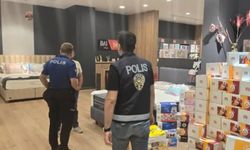 Galatasaray logolu nevresim çaldı
