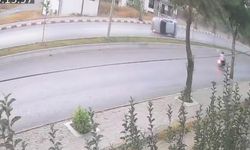 Takla atan otomobilin sürücüsü öldü; kaza kamerada