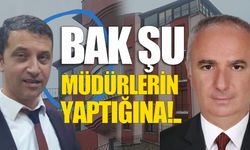 Bak şu müdürlerin yaptığına!..