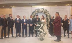 Tosun ve Ayabak ailelerinin mutlu günü... Can-Beyza çifti dünya evine girdi
