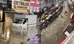 Kdz. Ereğli'de dolu ve sağanak yağışı etkili oldu