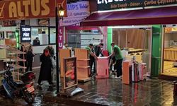 Karadeniz Ereğli'de yağış sonrası temizlik çalışmaları başladı