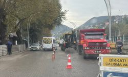 Belediye İstasyon caddesinde çalışma başlattı