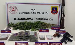 Zonguldak'ta uyuşturucu ve tarihi eser ele geçirildi