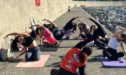 Güne Yoga ile başladılar!