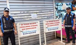 Müşteriye kaba davranan 2 esnafın tezgahı kapatıldı