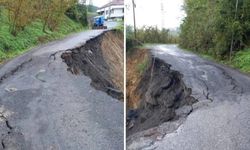 Ormanlı beldesinde heyelan