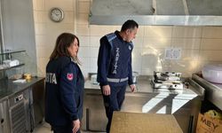 Zabıta okul kantinlerini denetledi