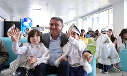 Sünnet şöleni; 35 çocuk sünnet edildi