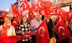 Ereğli, Atatürk ve Cumhuriyet için yürüdü