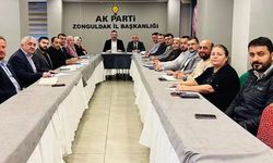 AK Parti Teşkilatları çalışmaları değerlendirdi!