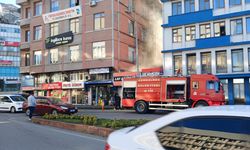 Cevat Laçin'e ait kafede çıkan yangın korkuttu