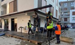 İmara aykırı sundurmalar yıkılıyor