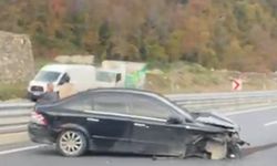 Ereğli karayolunda trafik kazası...