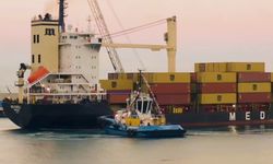 Eren Limanı'nda tarihi gün. İlk konteyner gemisi başarıyla ağırlandı