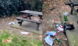 İncivez'de çöp rezaleti: Konteyner var ama kimse kullanmıyor