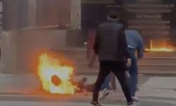 Devrek'te olay: Meydanda kendini ateşe verdi