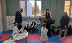 Milli Eğitim Müdürü, Kızılay Anaokulu'nu ziyaret etti
