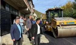 Himmetoğlu Köyü’nde asfaltl sevinci