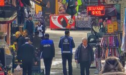Kaldırımları işgal eden esnafa zabıtadan uyarı