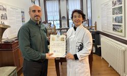 Atatürk Odaklı Tahta Baskı Atölyesi'nde anlamlı anlar